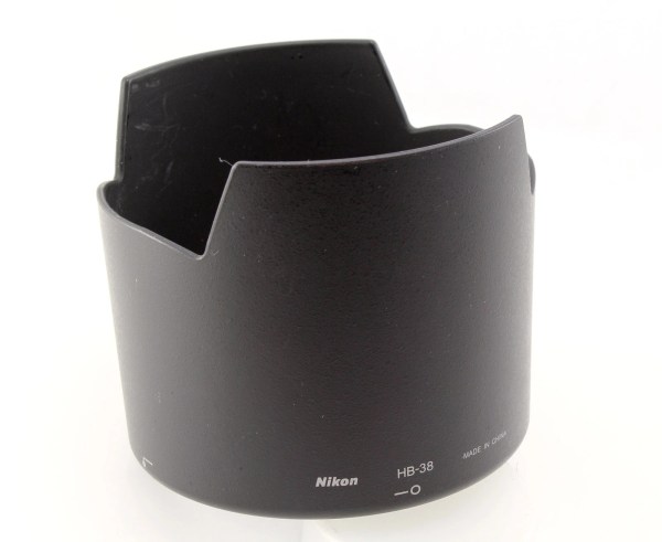 Nikon HB-38, Genuine Nikon Lens Hood for AF-S Micro 105mm f2.8G VR lens