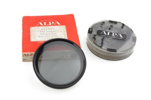 Alpa POLADO Polarising filter for Alpa lenses - Size D / 63.5mm - Boxed