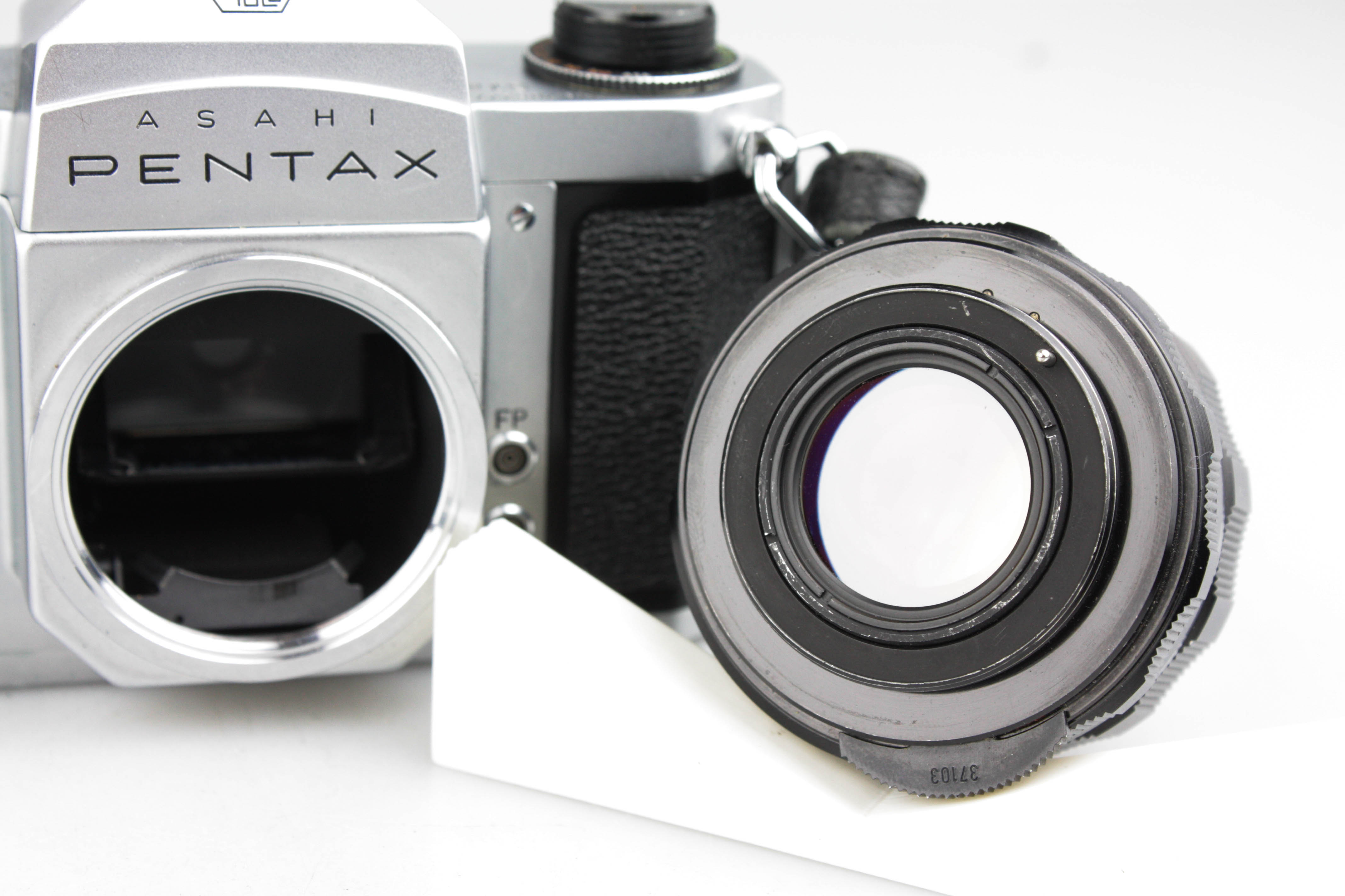 Pentax S1a Chrome 35mm SLR Film Camera, with Super Takumar 55mm f/2 - Serviced - Image 7