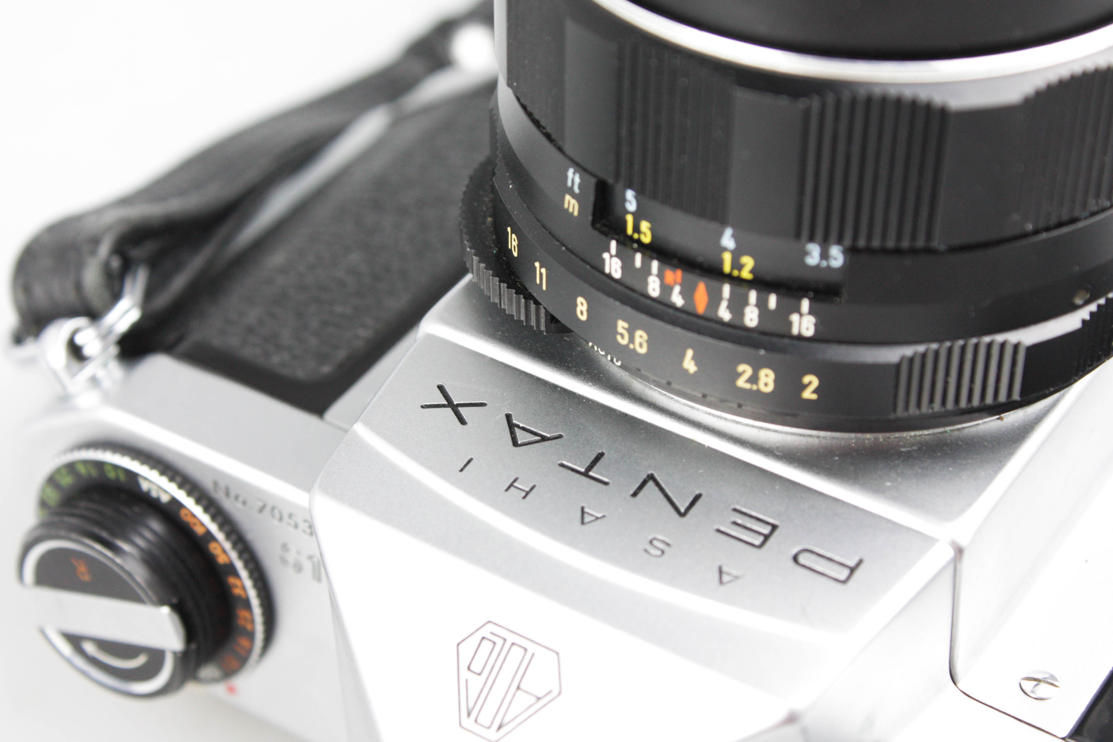 Pentax S1a Chrome 35mm SLR Film Camera, with Super Takumar 55mm f/2 - Serviced - Image 8