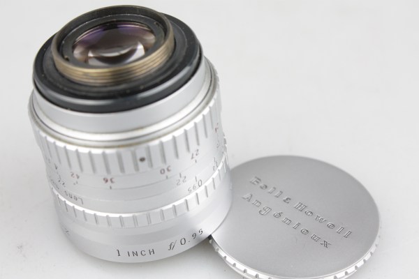 Bell & Howell Angénieux 1 inch (25mm) f/0.95 Lens - C-mount