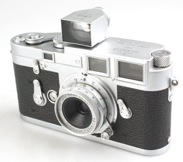 Leitz Leica 2.8cm f/5.6 Summaron Lens, with Viewfinder - LTM/M39 Mount Lens