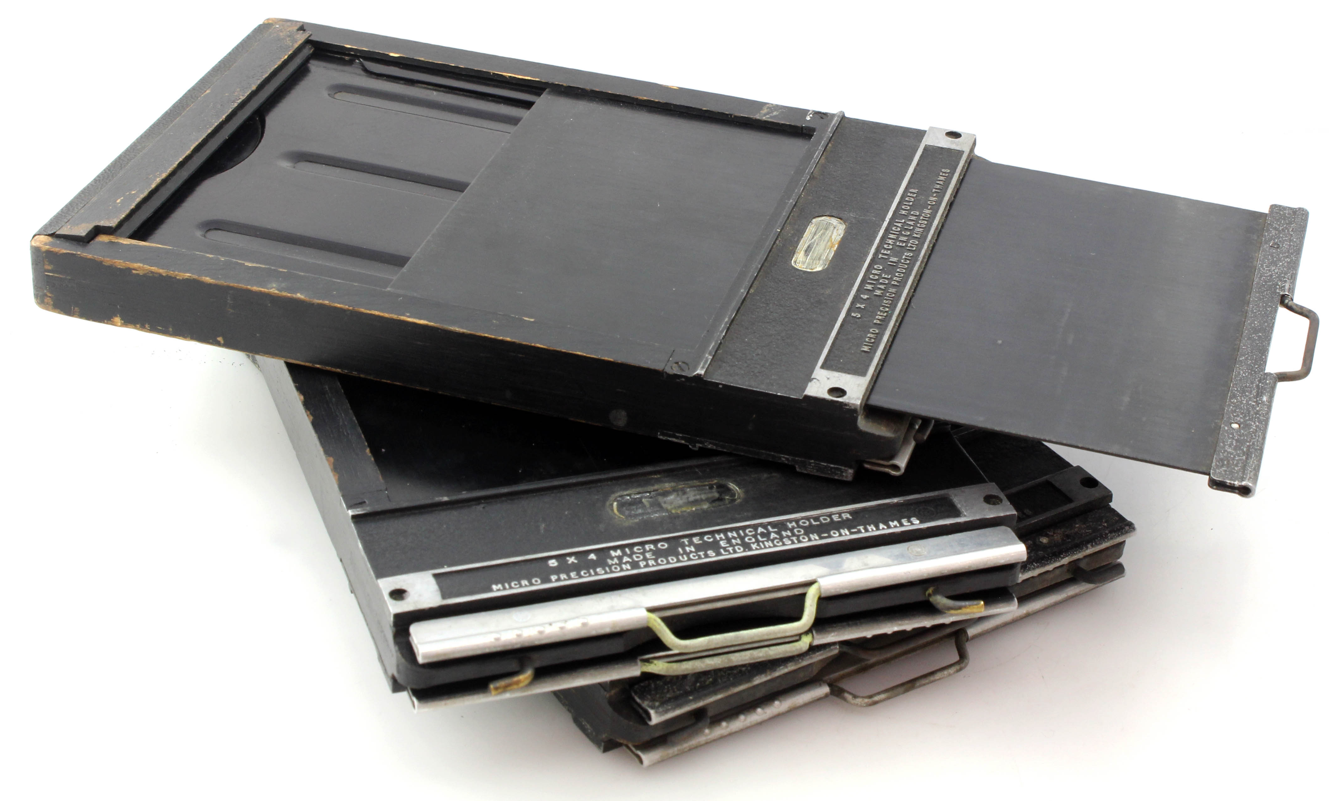 3x MPP 5x4 4x5 Large Format Cut Sheet Film Double Darkslides - Image 2