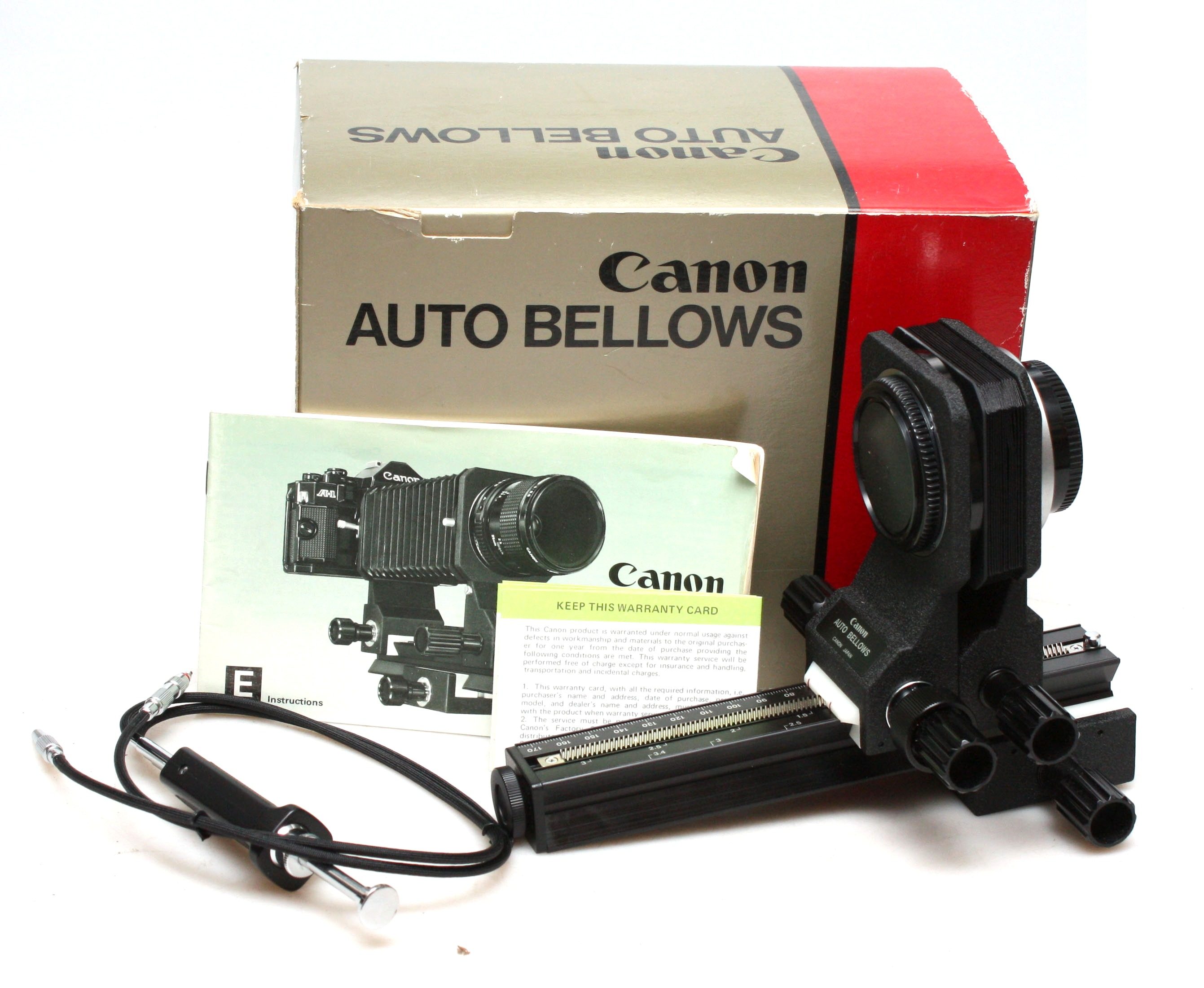 Canon Auto Bellows FD 完動 オートベローズ メンテ 完動 Boxed Canon FD Auto Bellows – Complete in Great condition – The