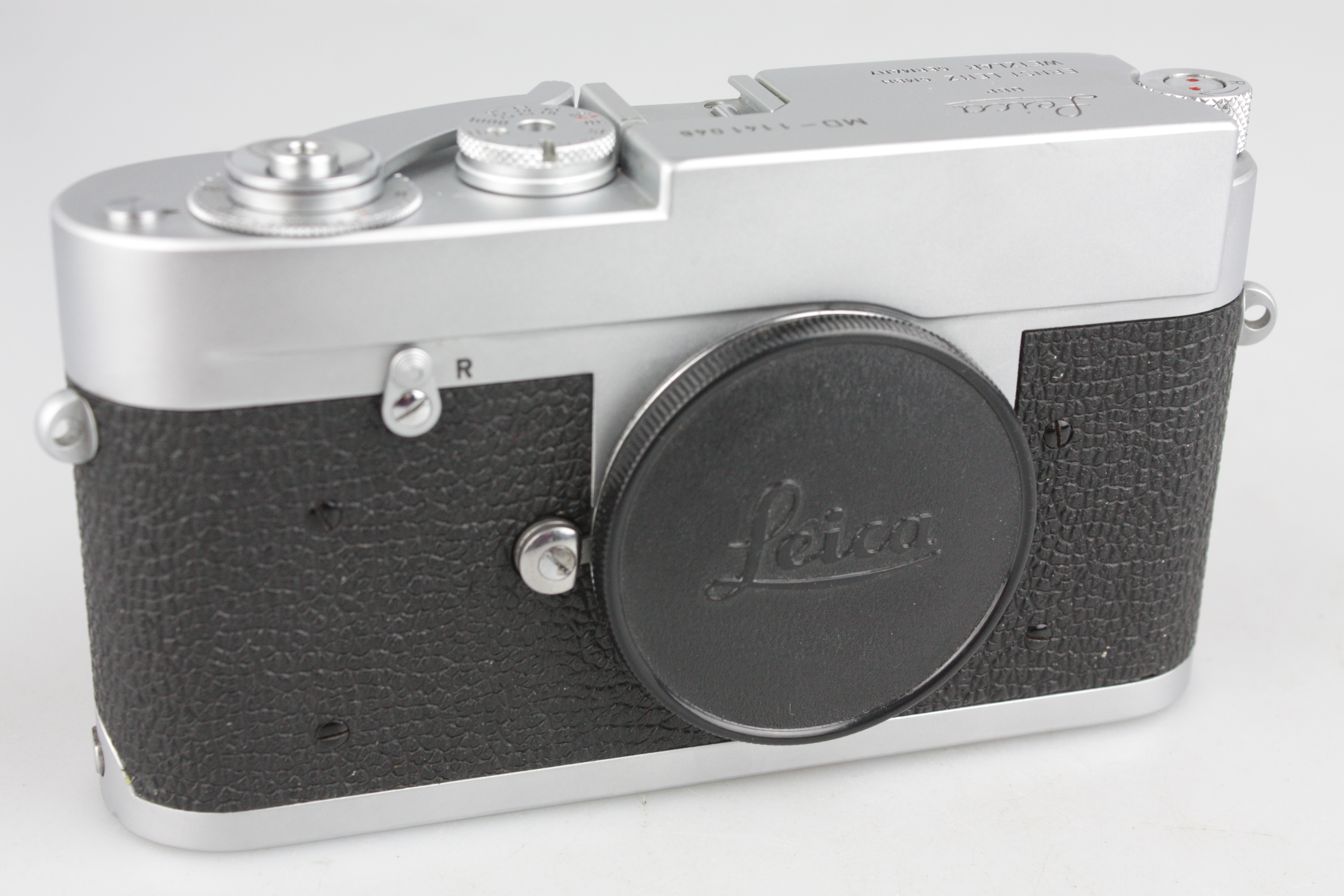 Boxed, serviced, Leitz LEICA MD 35mm Rangefinder Camera - Chrome - Image 2
