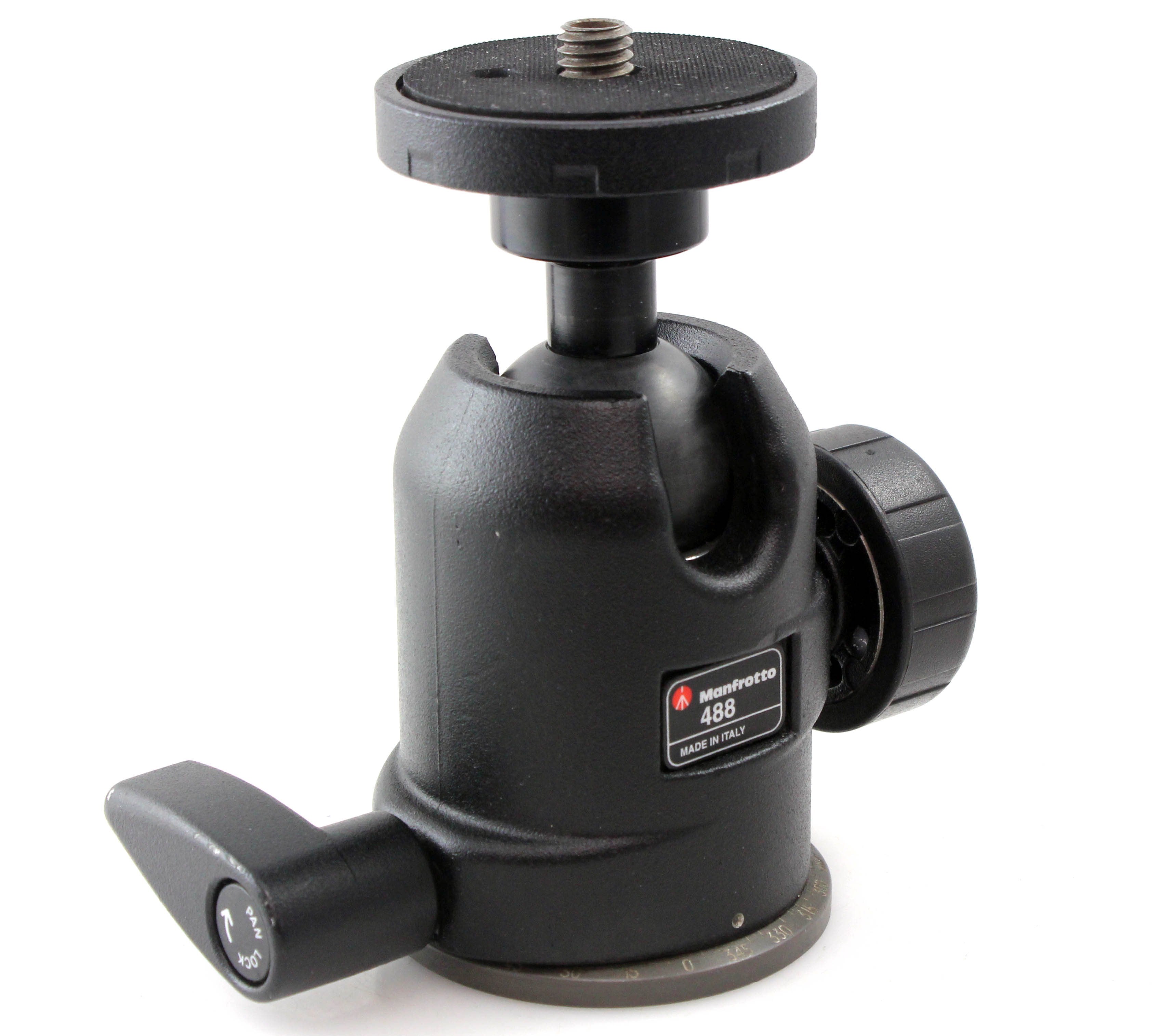 Manfrotto 488 Ball Head 3/8in 1/4in fitting - Image 2