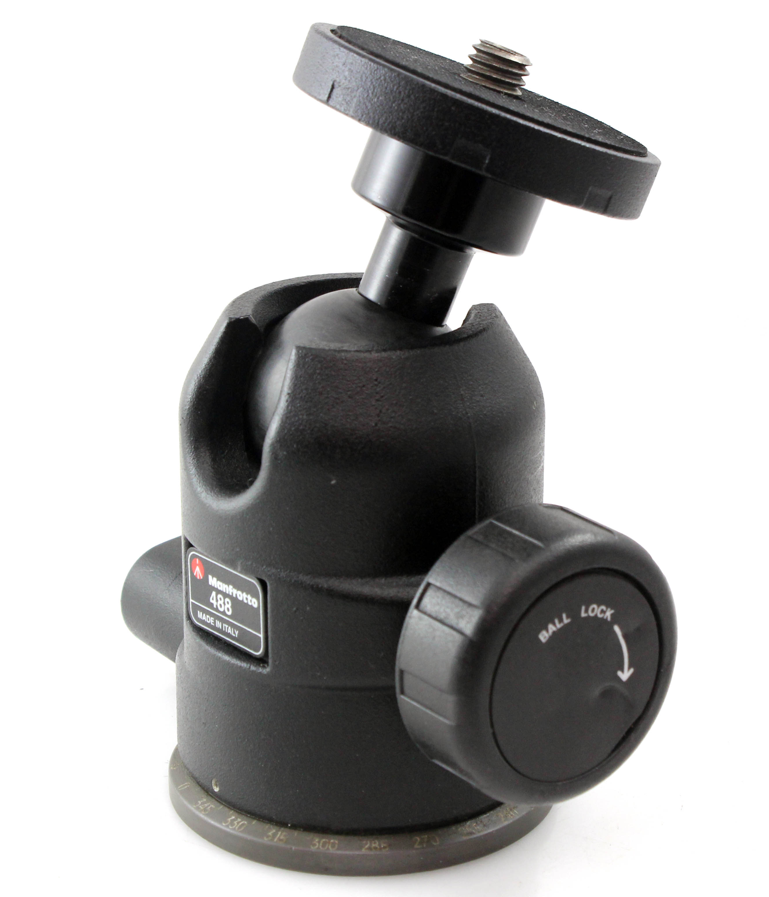 Manfrotto 488 Ball Head 3/8in 1/4in fitting - Image 3