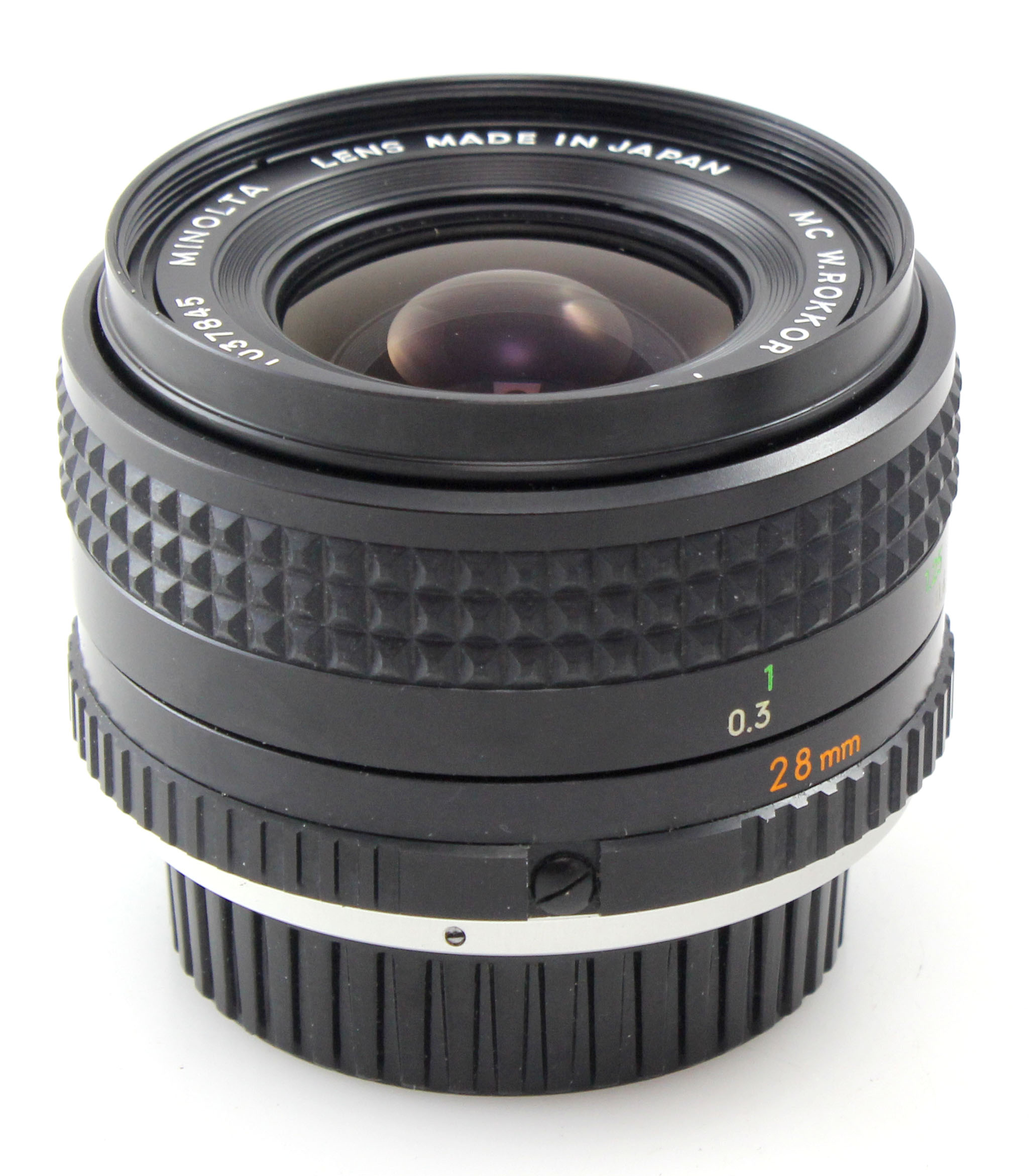 Minolta MC W.ROKKOR 28mm F3.5 Lens - MC / SR fit mount - Image 2