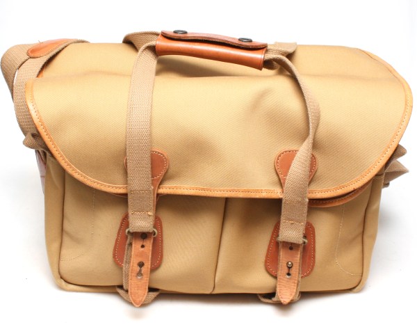 Billingham 335 Khaki  / Tan Leather Camera Bag - Fits DSLR / Mirrorless Camera Outfit Kit