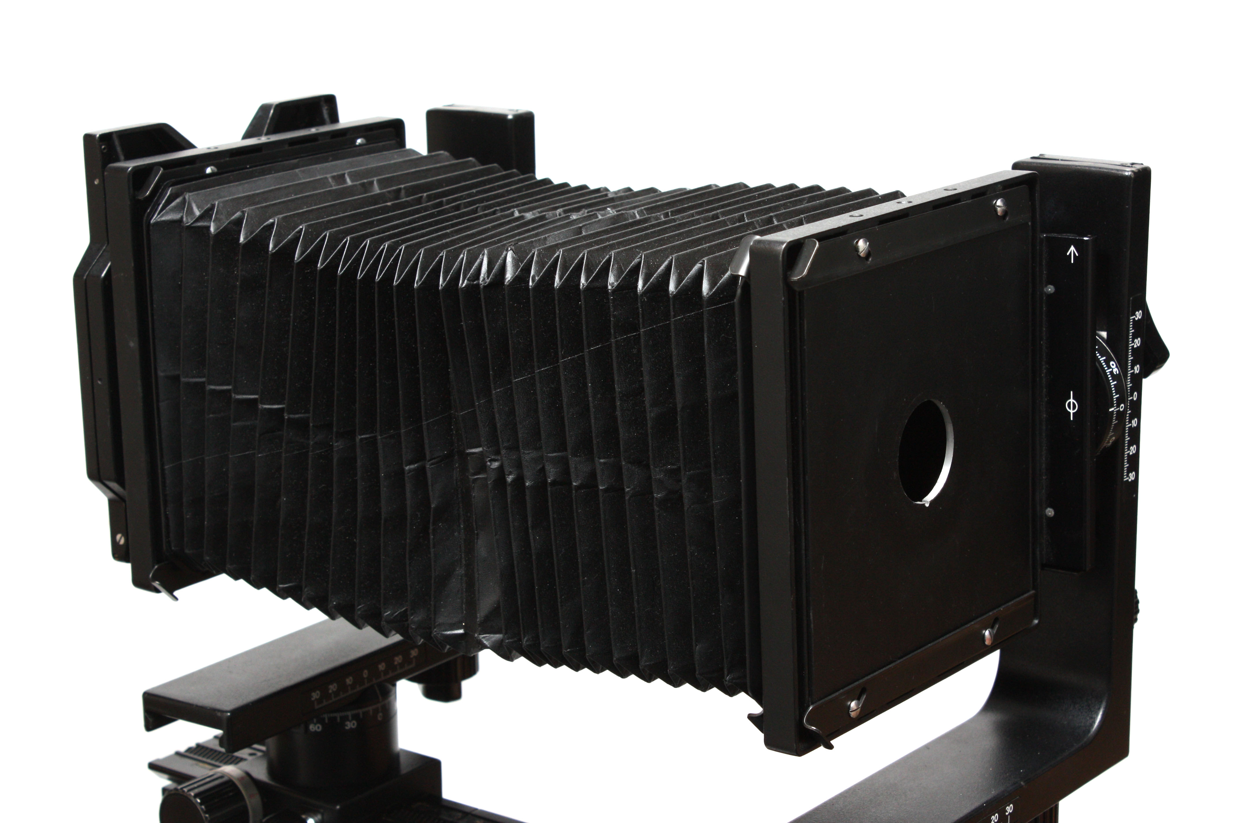 Horseman 450 4x5 Large Format Mono Rail Camera With Lens Panel and Case - Image 10