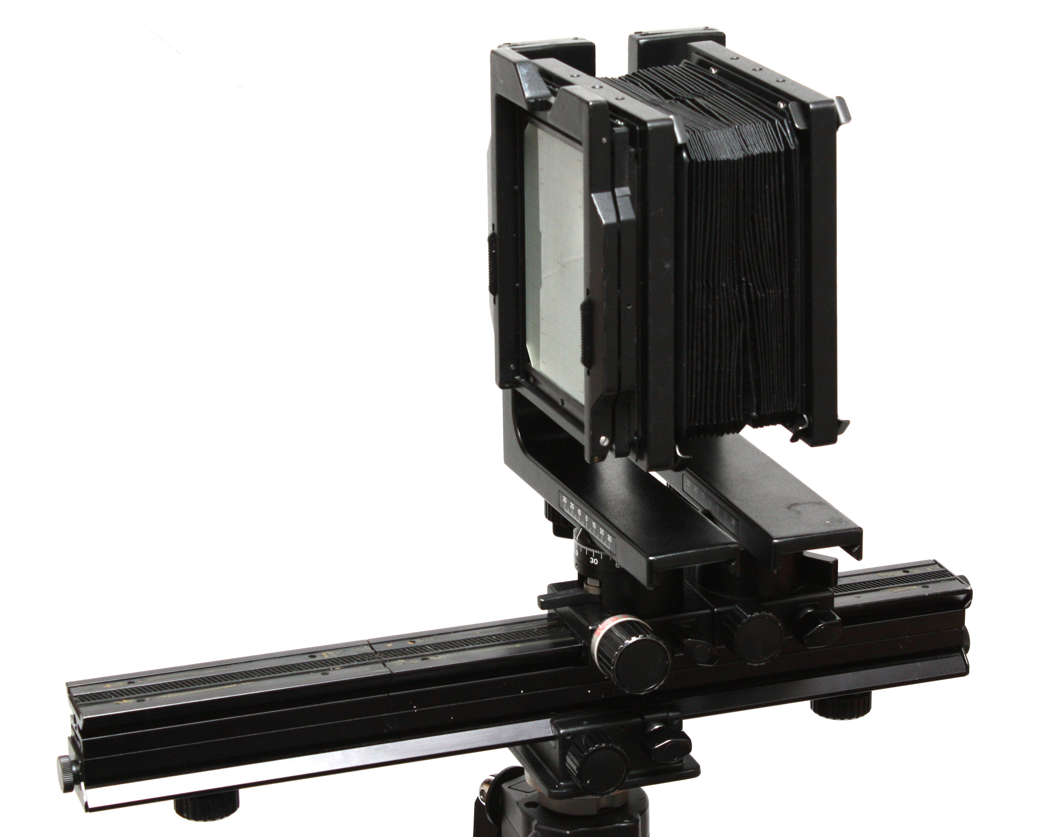 Horseman 450 4x5 Large Format Mono Rail Camera With Lens Panel and Case - Image 6