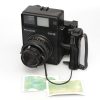 Polaroid 600SE Black Rangefinder Camera + Mamiya 127mm & FP-100C Film Back