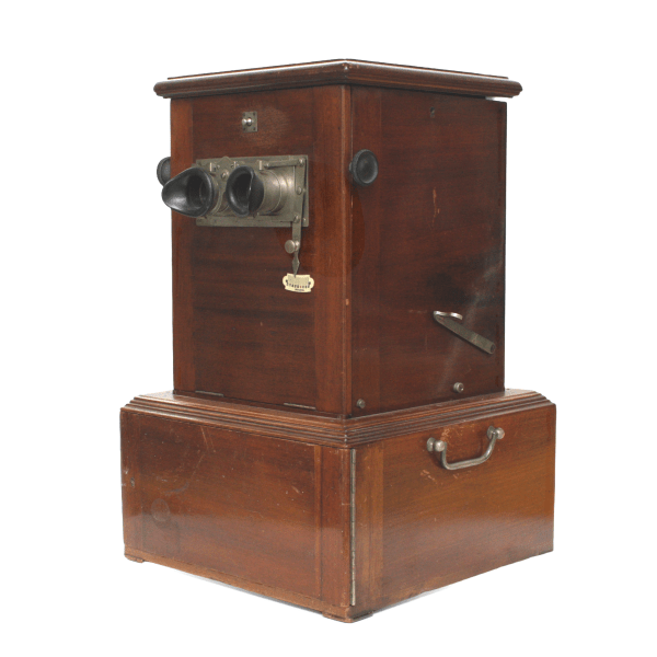 Jules Richard Taxiphote / Photographic Stereo Viewer - Mahogany with Brass Fittings