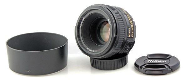Boxed Nikkor AF-S 50mm f1.8 G Prime AF Lens with caps for Nikon DSLR Cameras