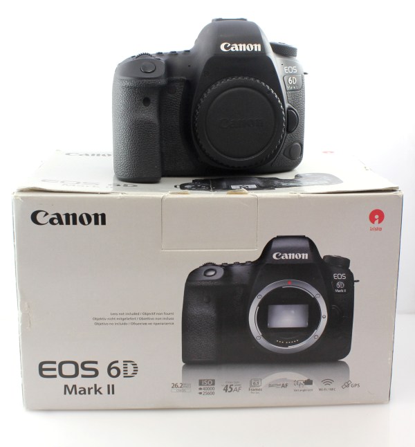 Boxed Canon EOS 6D Mark II DSLR Camera Body - Full Frame EF Mount - Excellent Condition