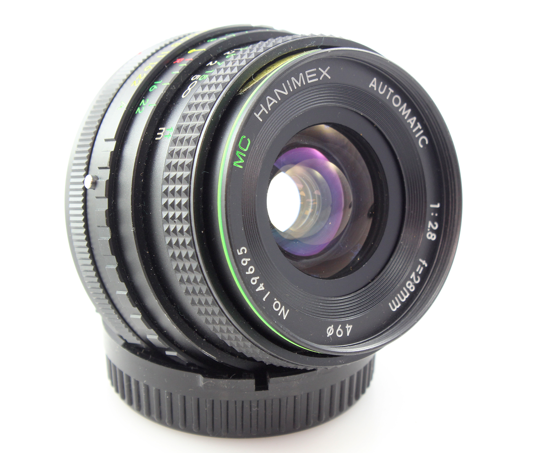 Hanimex MC 28mm f2.8 Auto Wide Angle in Canon FD mount - Image 2