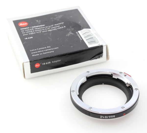 Boxed Genuine Leica R to 4/3 mount adapter - Excellent Condition