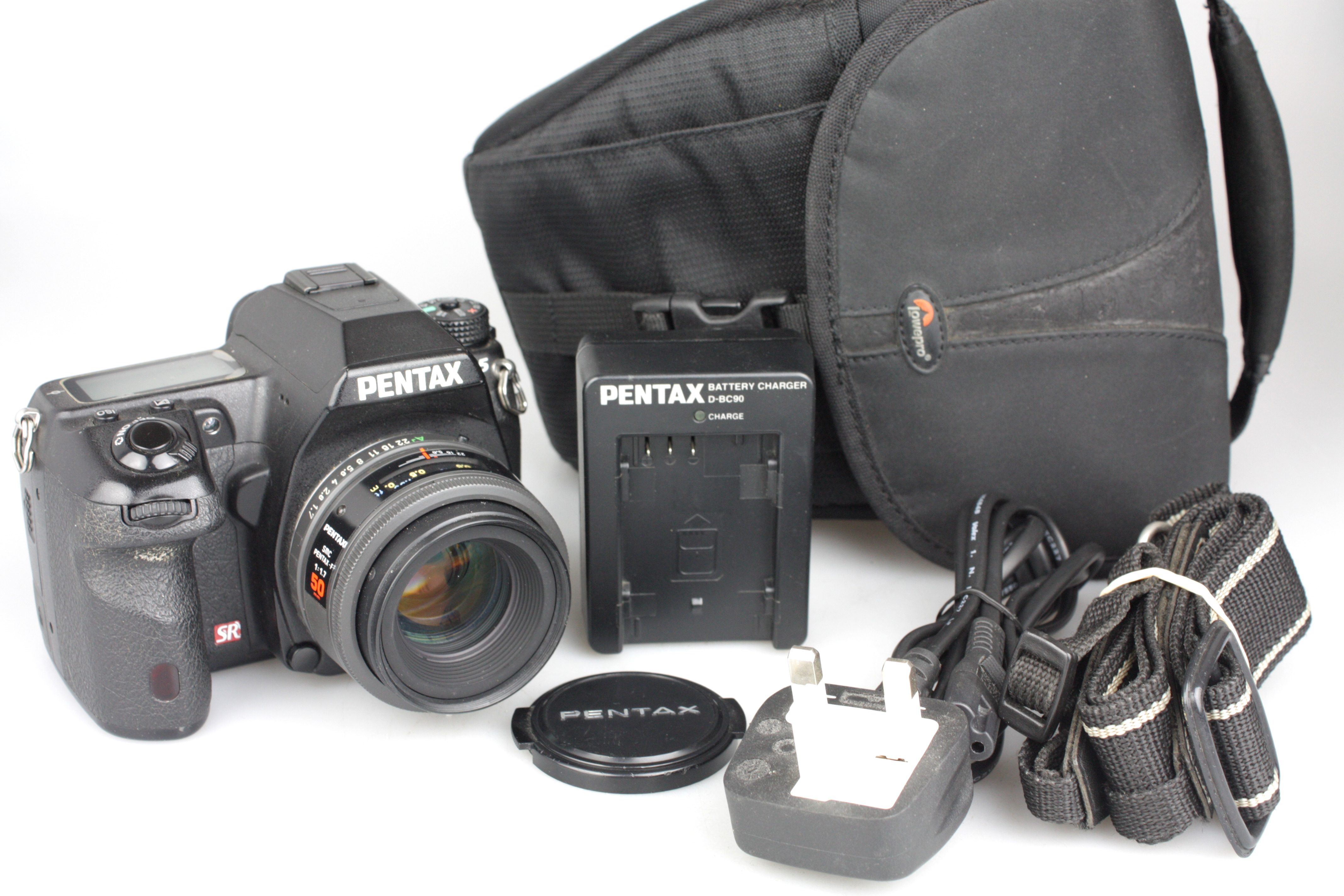Pentax K-5 II Weather-sealed 16mp APS-C DSLR Camera + 50mm f/1.7 AF Lens