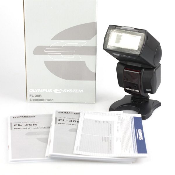 Olympus E Systems FL-36R Electronic Flash for Olympus E Series Digital cameras - Boxed