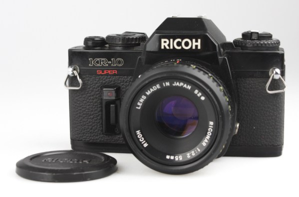 Ricoh KR-10 Super 35mm SLR Camera, with 55mm f/2.2 XR Riconar Prime Lens