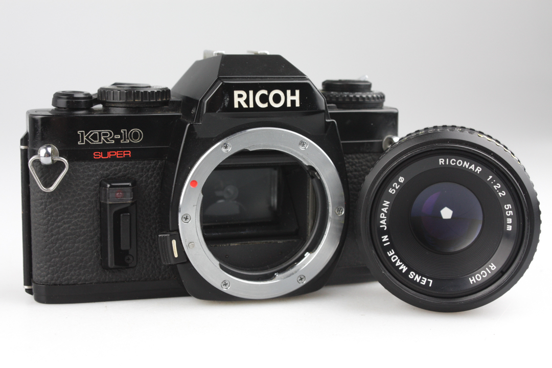 Ricoh KR-10 Super 35mm SLR Camera, with 55mm f/2.2 XR Riconar Prime Lens - Image 10