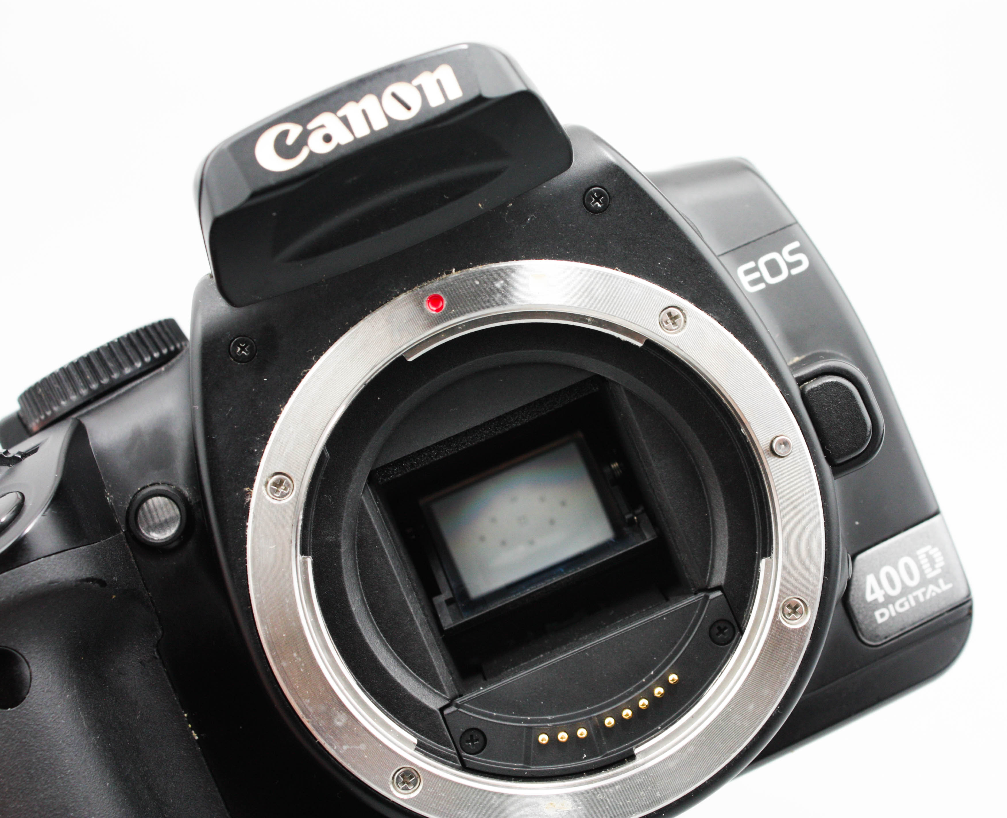 Canon EOS 400D 10.1MP APS-C Sensor DSLR Black Camera Body - Image 7