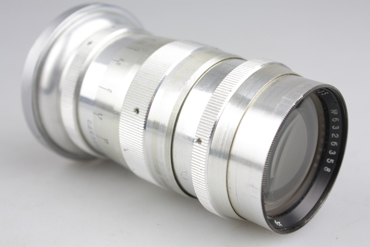 Jupiter 11 Lens 135mm f/4 for Kiev / Contax RF camera (Carl Zeiss