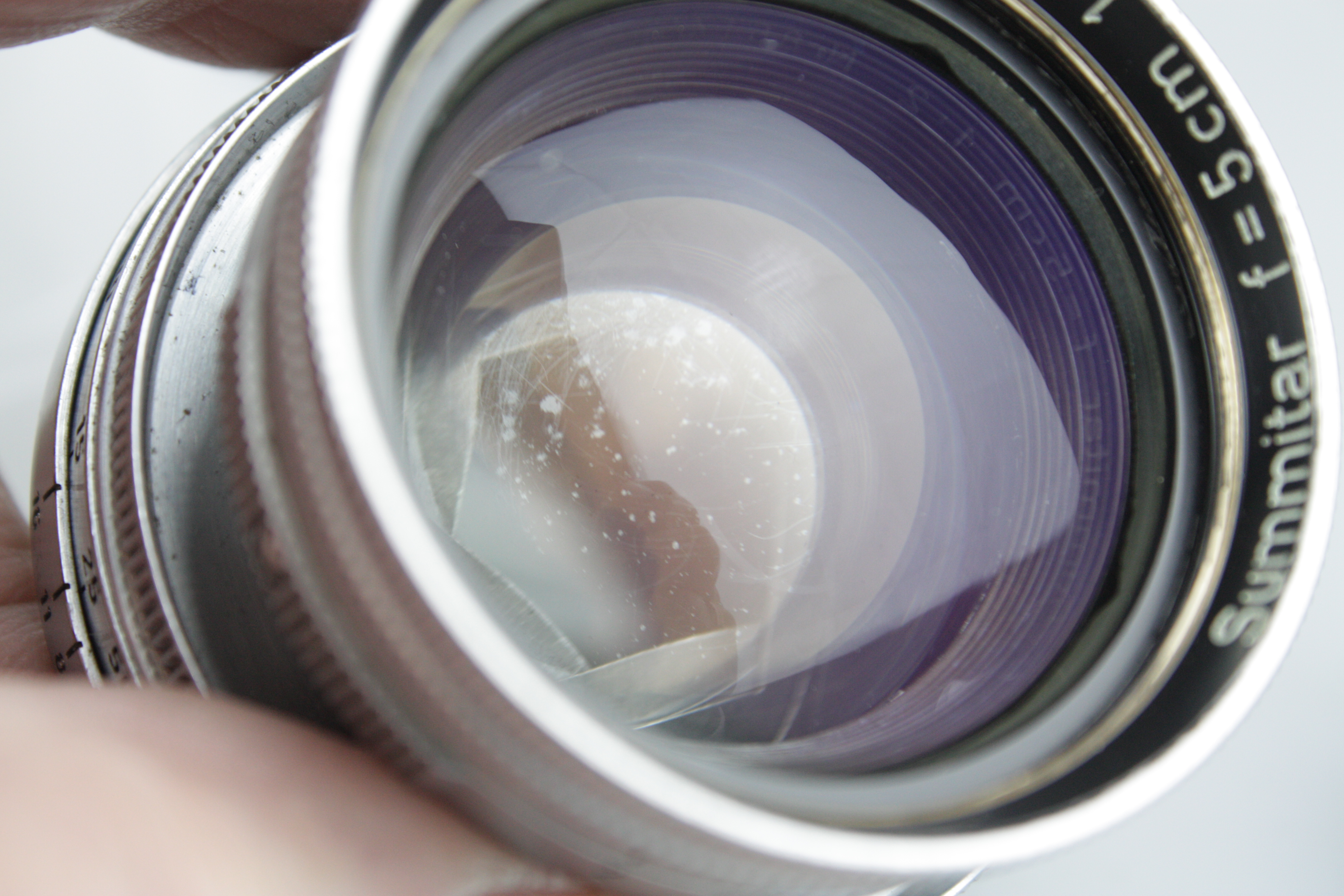 Leica 5cm 50mm f/2 Summitar Rangefinder Lens - LTM - 39mm Screw Mount - Image 7