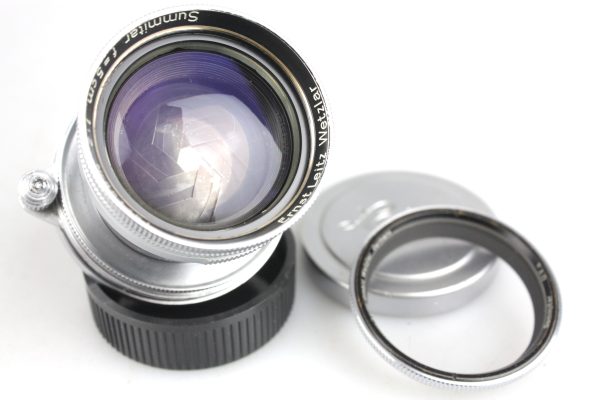 Leica 5cm 50mm f/2 Summitar Rangefinder Lens - LTM - 39mm Screw Mount