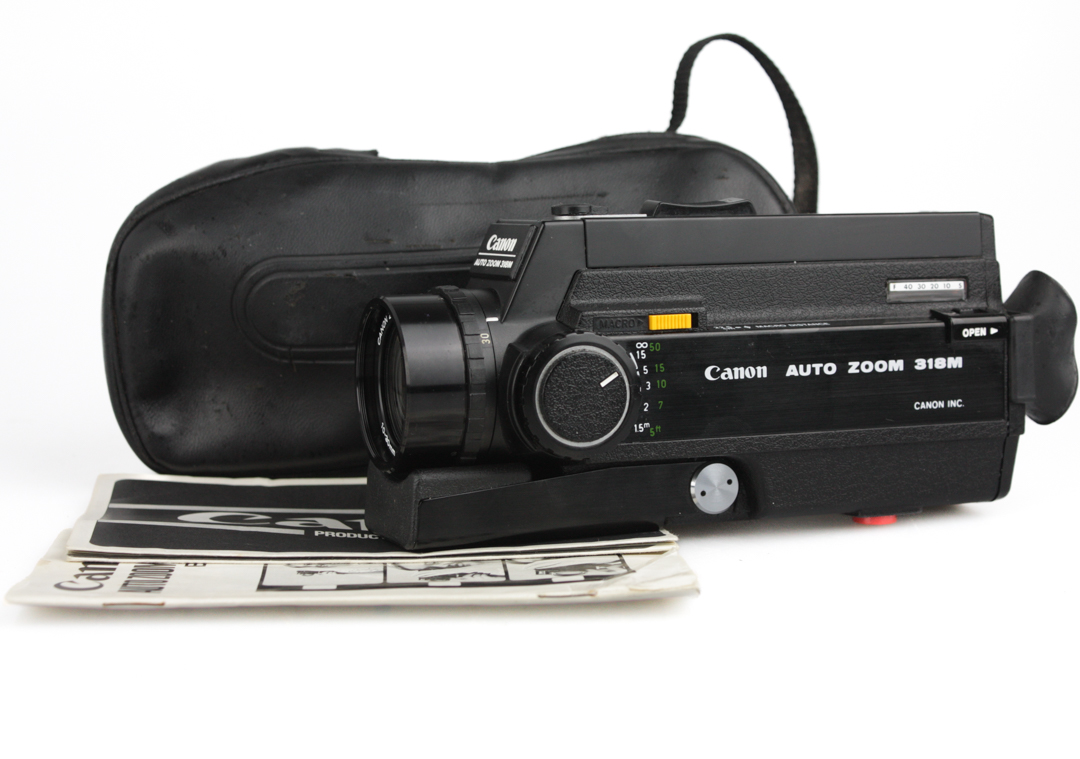 Canon Auto Zoom 318M Super 8 Film Cine Movie Camera