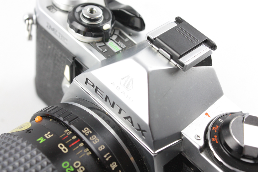 Pentax ME 35mm Film SLR Camera SMC Cosinon 135mm f3.5 Lens - Image 8