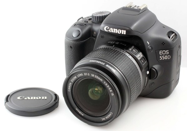 Canon EOS 550D - 18MP APS-C Sensor DSLR Camera w/ 18-55mm f/3.5-5.6 IS Zoom Lens