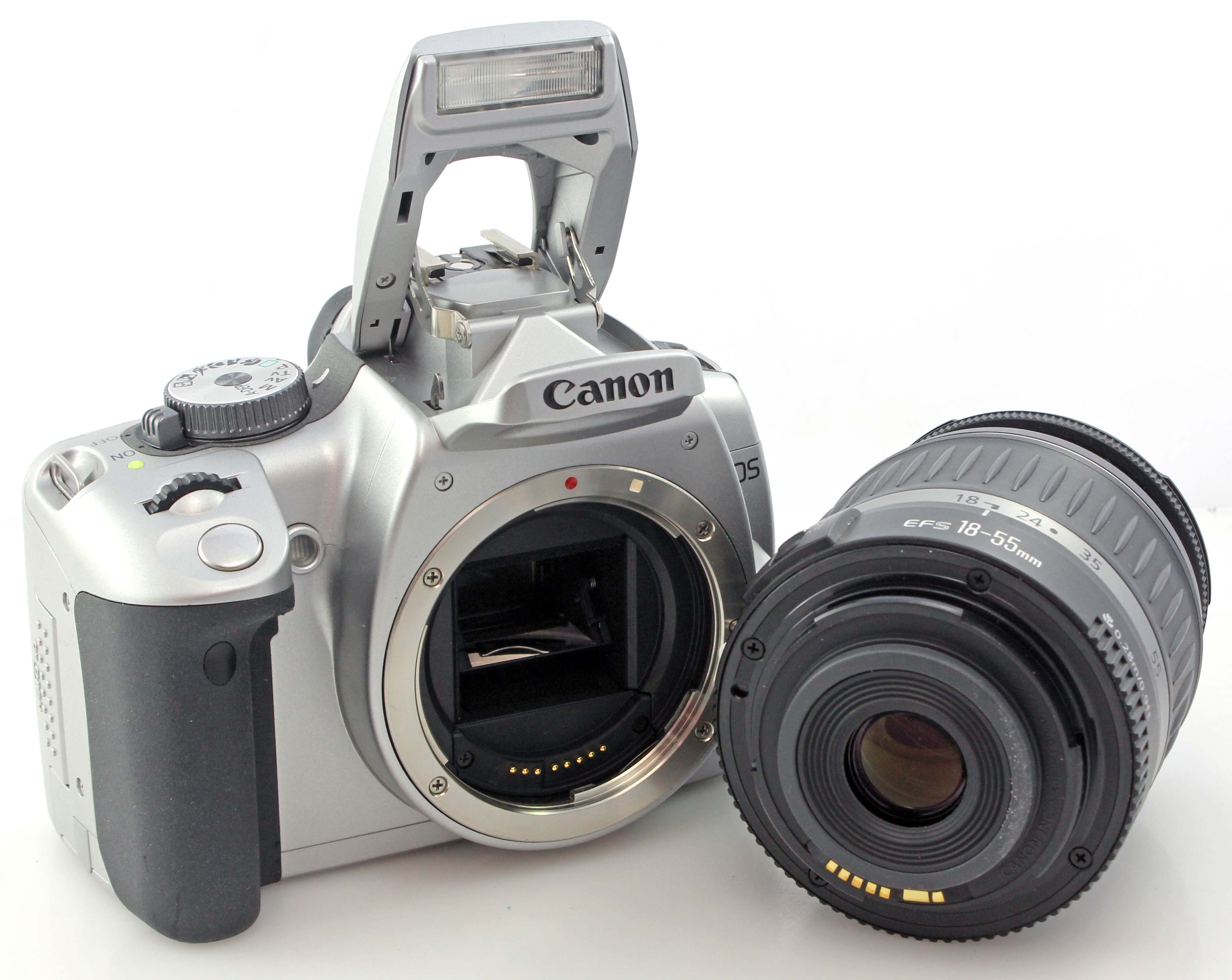 Canon EOS 400D -10.1MP APS-C Sensor DSLR Silver Camera w 18-55mm f/3.5-5.6 Zoom Lens - Image 4