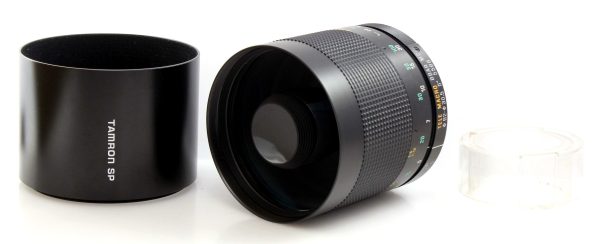 Tamron SP 500mm f/8 Tele Mirror Lens - Adaptall 2 AD2 .  Pentax Nikon Sony Canon mount