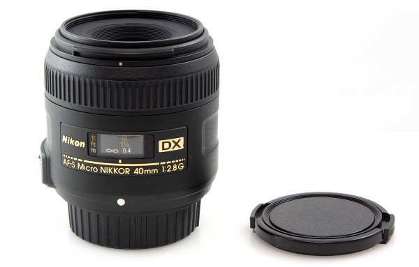 Nikon AF-S DX Micro-Nikkor 40mm F/2.8G Macro Lens - NAF mount - superb near mint condition
