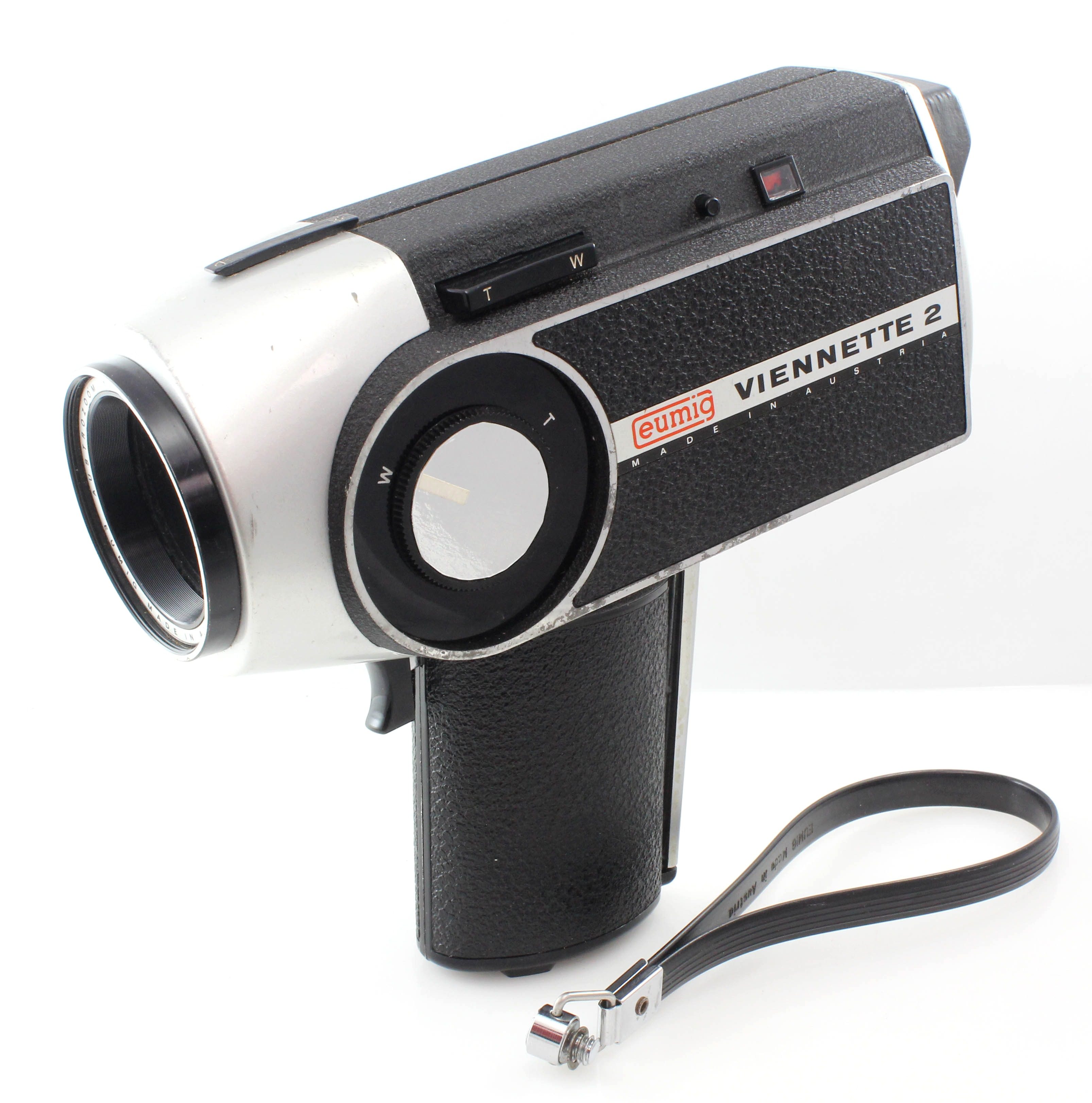 Eumig Viennette 2 Super 8mm Movie Ciné Camera 9-27mm f/1.9 zoom lens