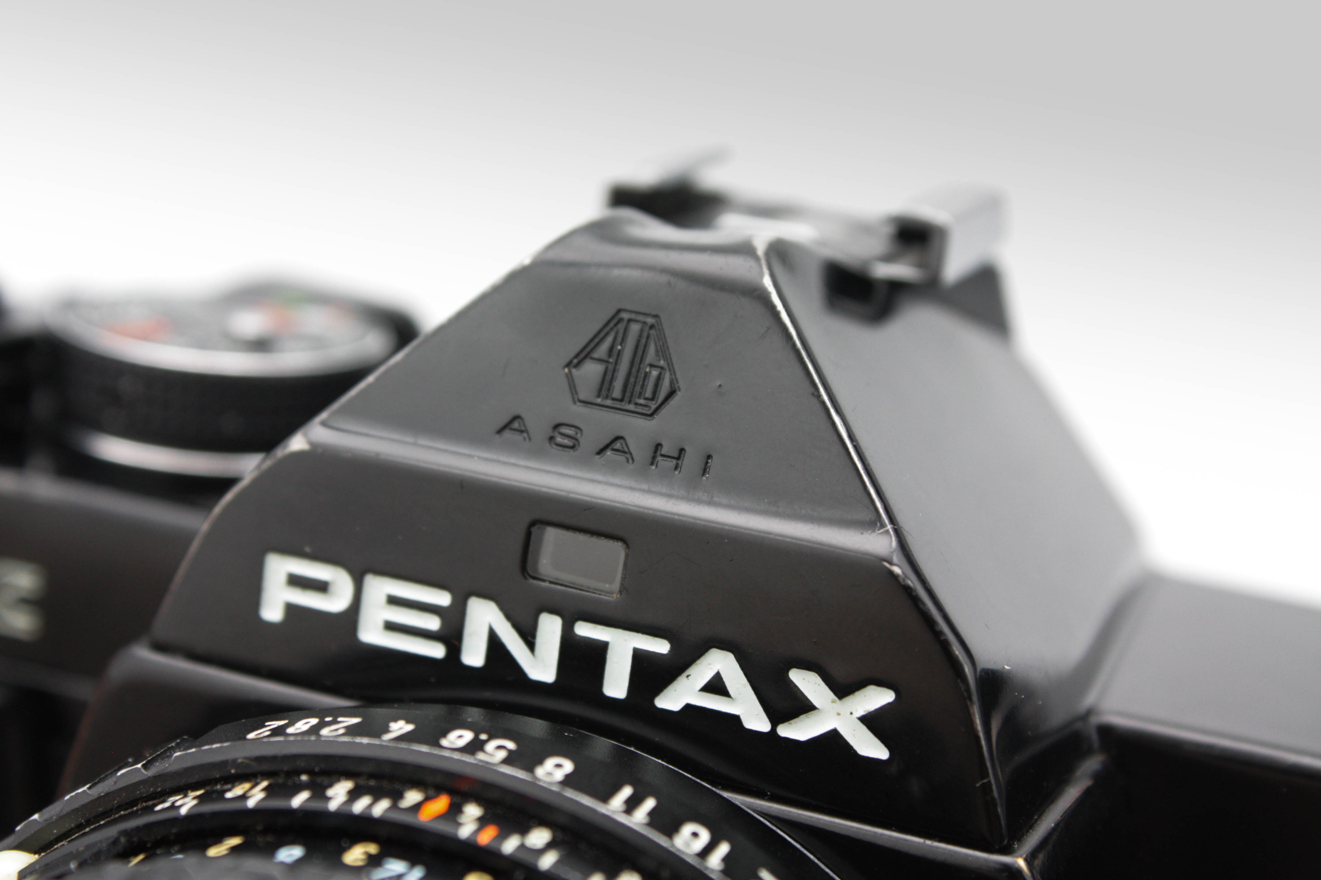 Pentax MX Black SLR Film Camera + SMC Pentax-M 50mm f2 Lens – The