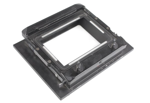 Mamiya M adapter for using 6x7 / 6x7 Mamiya roll film backs on 4x5 large format cameras