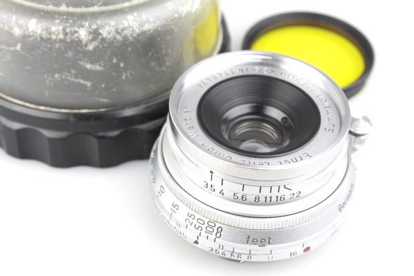 Leitz Leica Summaron -M 35mm f/3.5 Prime Lens, with Filter (1954)