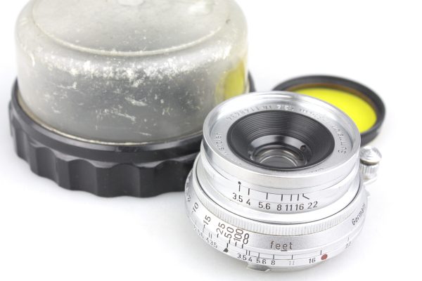 Leitz Leica Summaron -M 35mm f/3.5 Prime Lens, with Filter (1954)