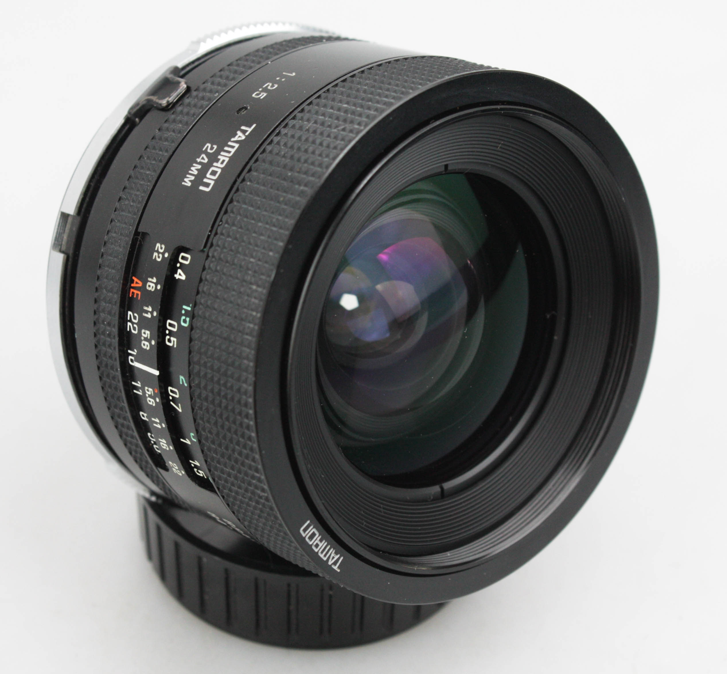 Tamron 24mm f/2.5 Adaptall-2 Wide Angle Lens & Case - Nikon F Mount - Image 3