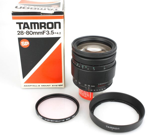 Tamron SP 28-80mm f3.5-4.2 Aspherical Lens - Adaptall 2 System