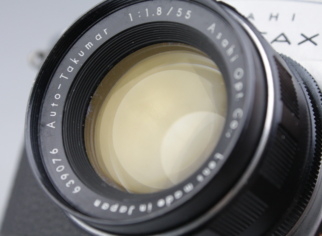 Pentax Spotmatic F / SPF 35mm SLR Film Camera w/ Takumar 55mm F/1.8 - Image 10