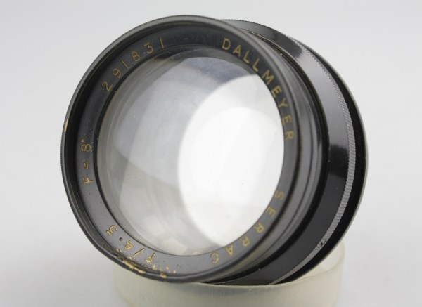 Dallmeyer Serrac 8" Inch (200mm) f/4.5 Large format lens