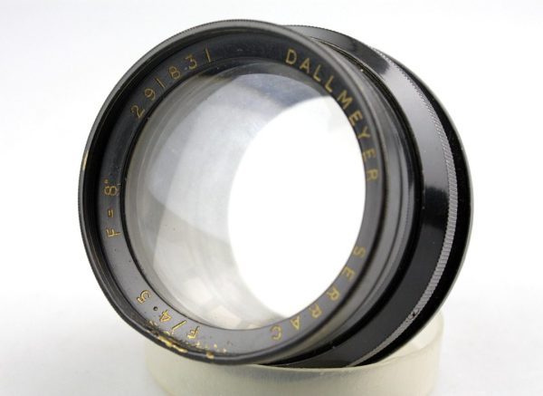 Dallmeyer Serrac 8" Inch (200mm) f/4.5 Large format lens