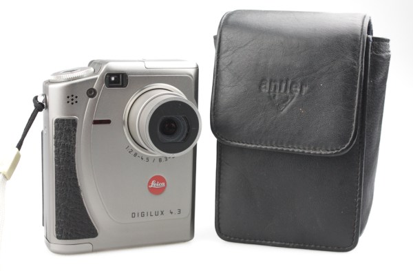 Leica Digilux 4.3 CCD Digital Camera, with Soft Leather Case & Smart Media Card - Great Condition - Boxed