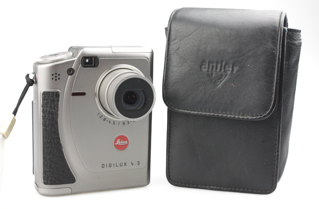 Leica Digilux 4.3 CCD Digital Camera, with Soft Leather Case & Smart Media Card - Great Condition - Boxed