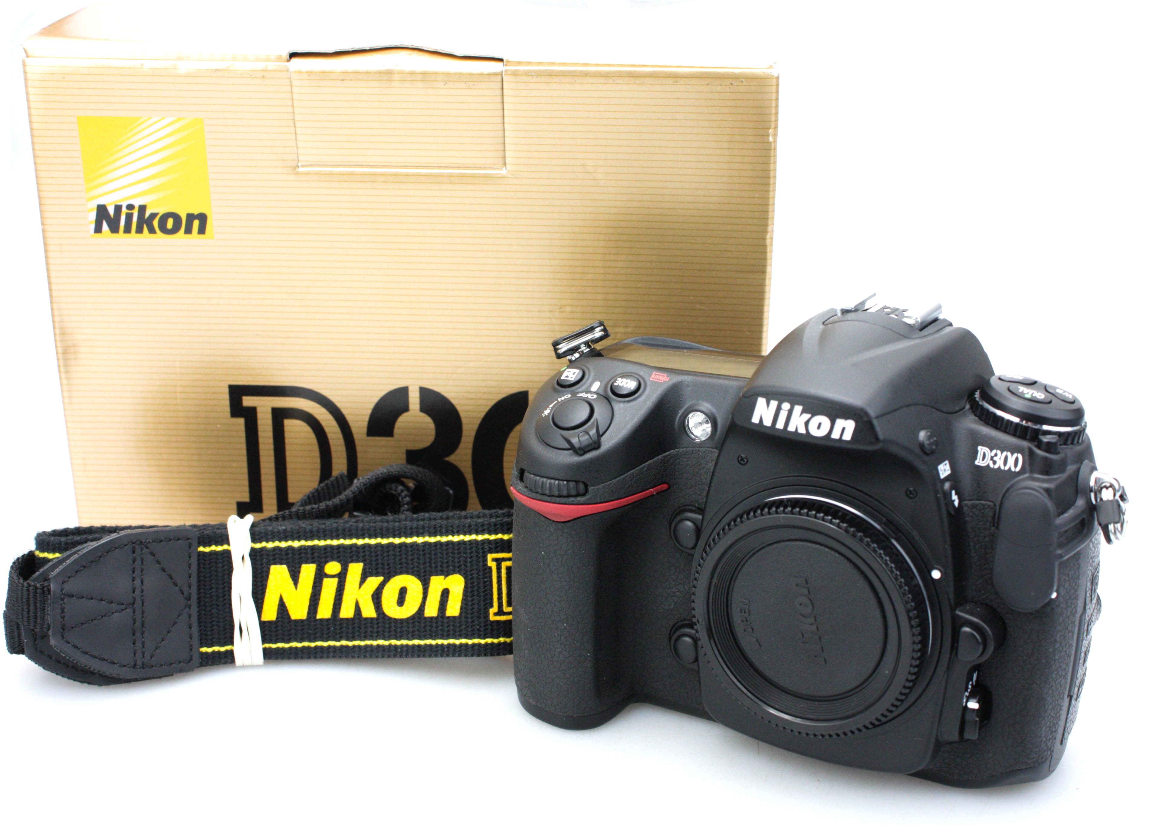Nikon D300 12 Megapixel APS-C DSLR Camera Body – Low Shutter Count ...