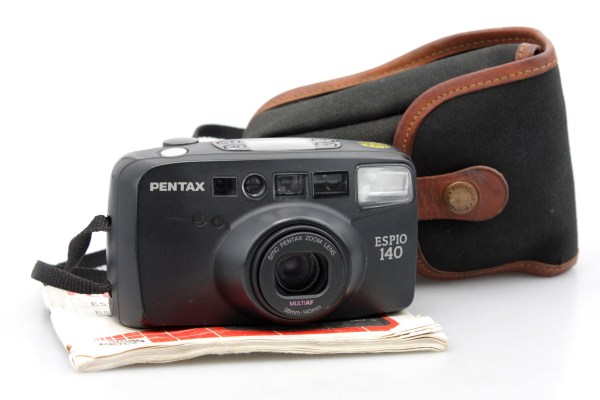 Pentax Espio 140 35mm Point & Shoot Compact, 38-140mm Zoom & Billingham Case