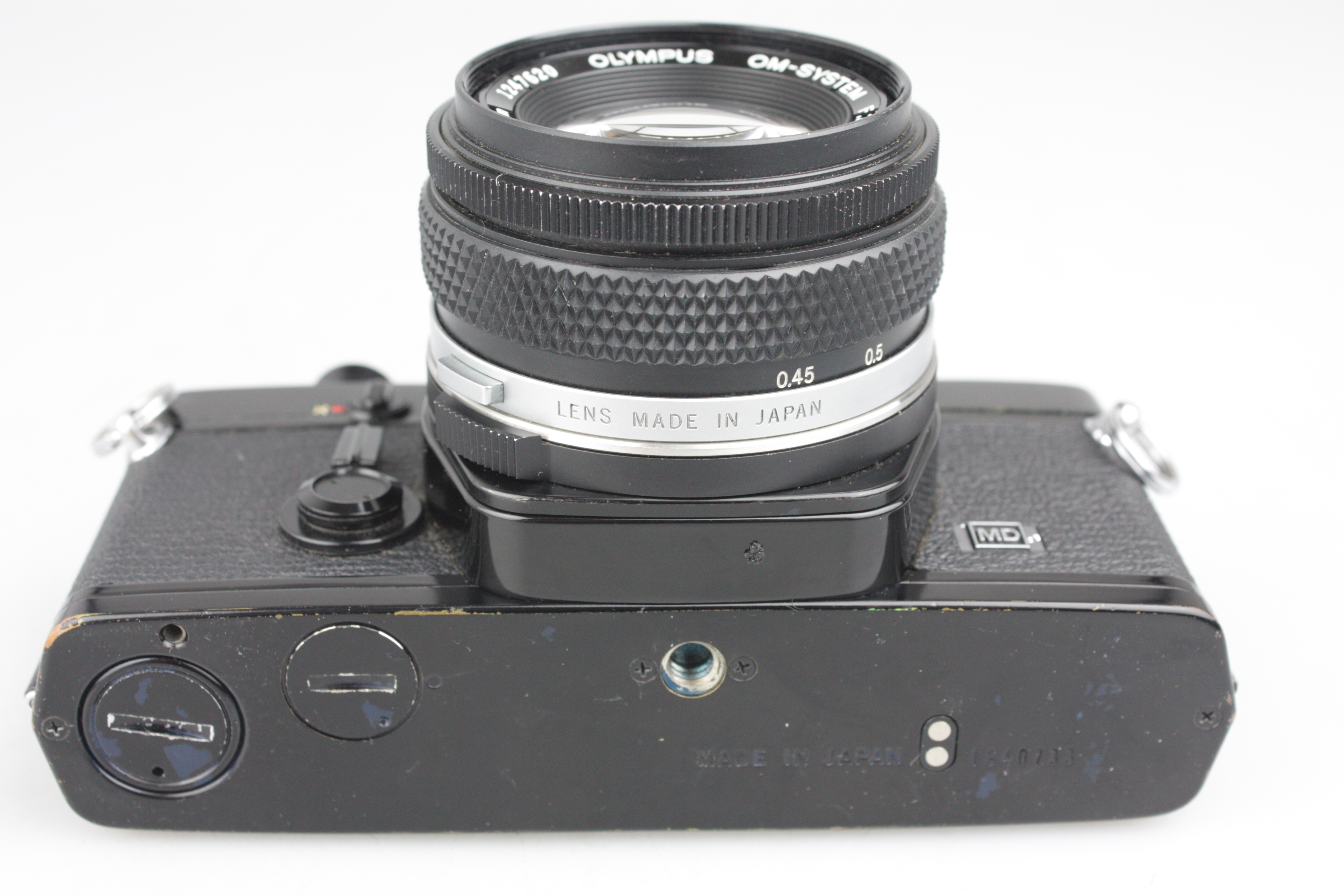 Olympus OM-1n (Black) 35mm SLR Film Camera, with 50mm f/1.8 Zuiko Prime Lens - Image 5
